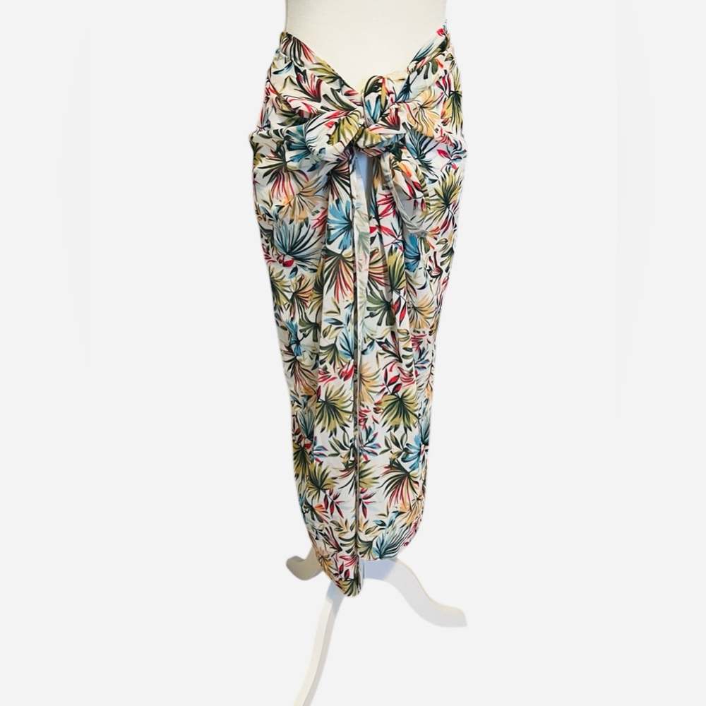Heat Swimwear Bliss Missy Tropical Print Women's Swim Pareo Cover-Up Wrap
